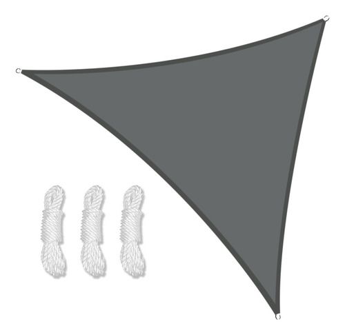 Parasol Sail Triangle, Impermeable, Con Bloque Uv, 5 M, Para