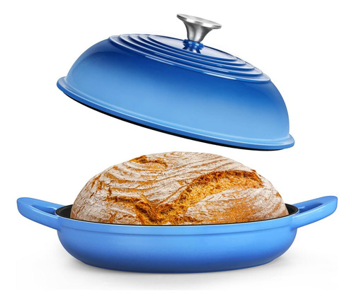 Horno De Pan De Hierro Fundido De Hierro Fundido De P&p Chef