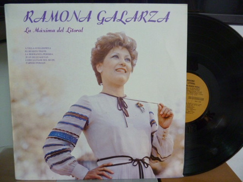 Ramona Galarza La Maxima Del Litoral Vinilo Argentino