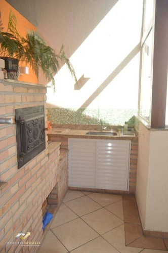 Cobertura Com 2 Dormitórios À Venda, 140 M² Por R$ 550.000 - Vila Pires - Santo André/sp - Co1023