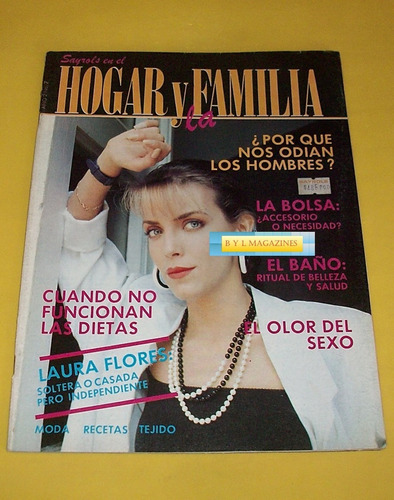 Laura Flores Revista Hogar Y Familia 1989