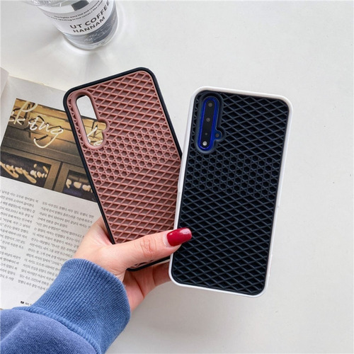 Funda De Silicona Waffle For Huawei P40 Enjoy 10se Honor 20