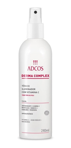 Adcos Derma Complex Tônico Iluminador Vitamina C - 240ml