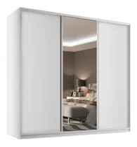 Comprar Guarda Roupa Casal 3 Portas Em Bp Com 1 Espelho E Belluno