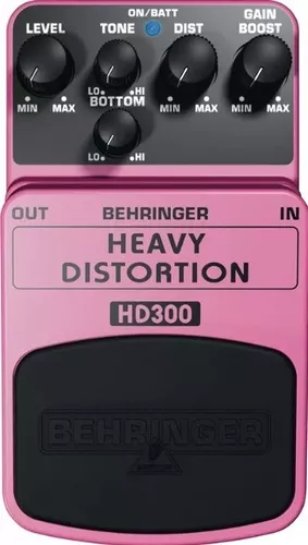 Pedal para Guitarra Eléctrica Behringer Heavy Distortion HD300