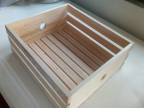 Imagen 2 de 10 de Huacales Cajas De Madera Para Arreglos Bandeja Desayuno Baúl
