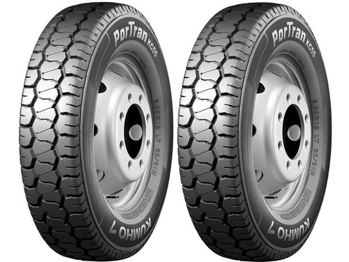 Kit 2 Neumaticos Kumho 500 R12 Kc55 10t Para Kia Cavallino