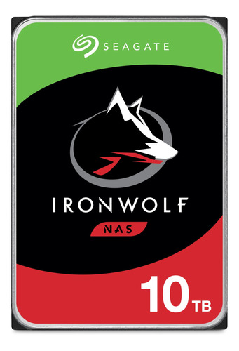 Seagate Ironwolf - Disco Duro Interno Nas De 10 Tb - Cmr 3..