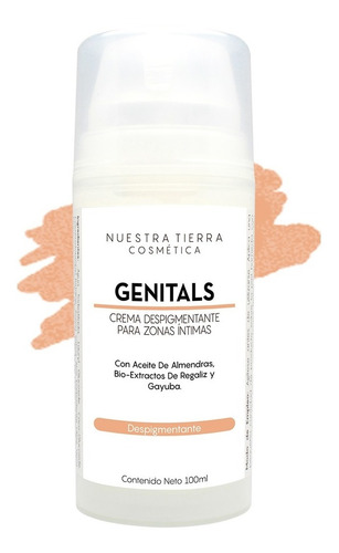 Imagen 1 de 5 de Crema Despigmentante Para Zonas Intimas Con Arbutina 100ml