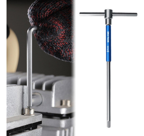 T Manejar La Llave Hexagonal Deslizante, Herramientas 8 Mm