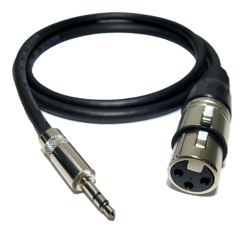 Imagen 1 de 3 de Cable Mic Rode Canon Hembra A Miniplug Xlr Profesional 3mts