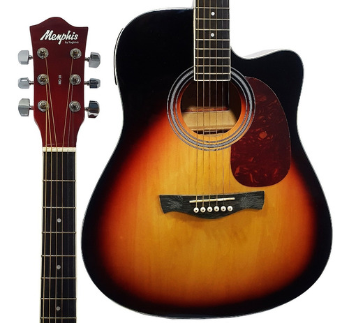 Violão Eletroacustico Tagima Memphis Md-18 + Kit Completo