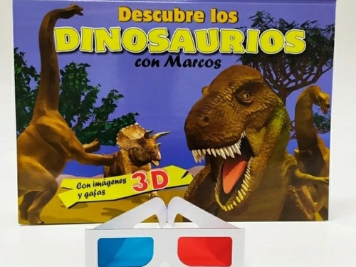 Libro Infantil Descubre Los Dinosaurios Con Marcos En 3d ! | Meses sin  intereses