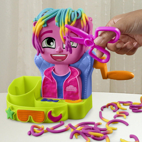 Play-doh Set De Juego De Peluquería Con 6 Latas Juguetes De