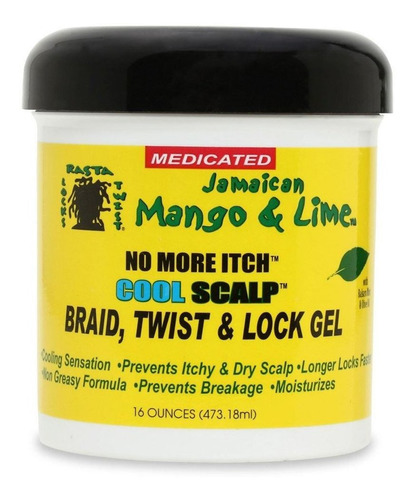 [mango De Jamaica & Lime] No Más Itch Cool Piel Cabelludo Tr