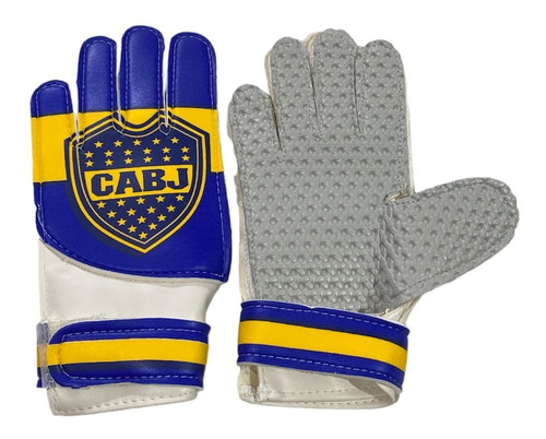 Guantes Arquero Boca Juniors ® Niños Junior Talles 4 Al 7