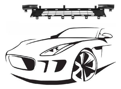 Rejilla Inferior Central Peugeot 208 16/19-