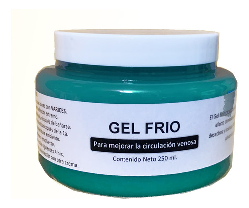 Gel Frio Para Varices 250gr