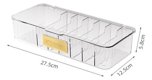 Caja De Limpieza De Polvo Transparente Para El Hogar De 1 Pi