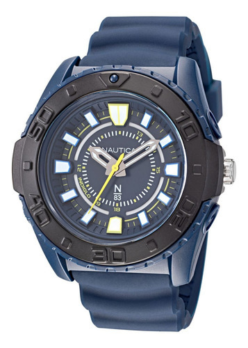 Relógio masculino Nautica Napcns214 azul