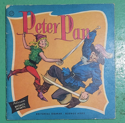 Peter Pan - Mosaico Infantil N° 37 #f (Usado)