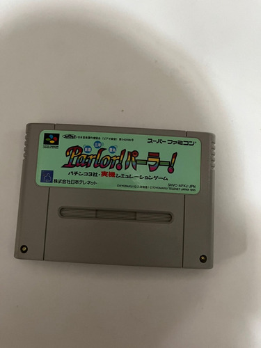 Parlor! Juego De Super Famicom Nintendo
