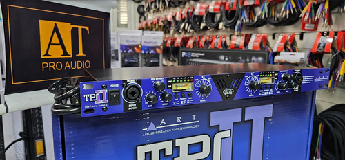 Preamp P/microfone Valvulado 2 Canais Processador Art Tps Ii 110v - 220v