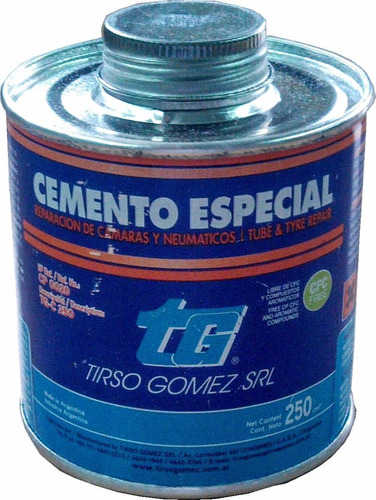 Cemento Para Parches 500grs Tg