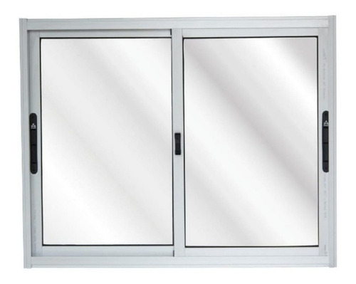 Imagen 1 de 2 de Ventana Aluminio 1x1 Serie 20