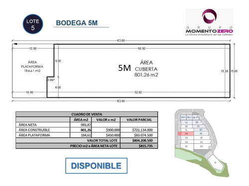 Imagen 11 de 19 de Venta Lotes Para Bodegas Via Cerritos La Virginia Pereira