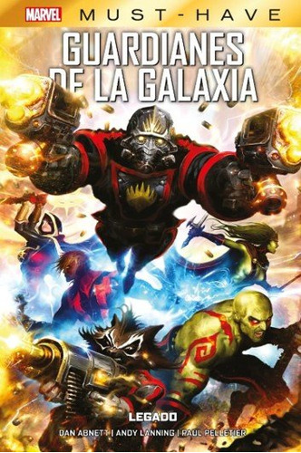 Libro Mst98 Guardianes De La Galaxia Legado - Paul Pellet...
