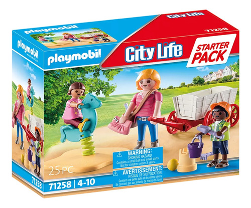 Set Playmobil Educadora Con Carrito Starter Universo Binario