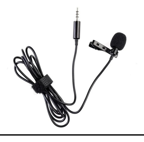 Microfono Condensador Lavalier Solapa Pc/cel Clip De Corbata