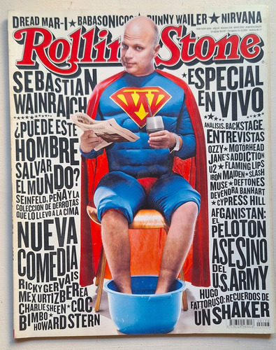 Revista Rolling Stone N ° 158 Año 2011 Sebastian Wainraich 