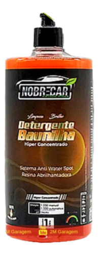 Shampoo Para Carro Concentrado 1:500 Nobrecar Baunilha 1l