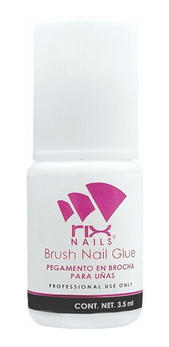 Pegamento En Brocha Para Uñas Rix 3.5ml