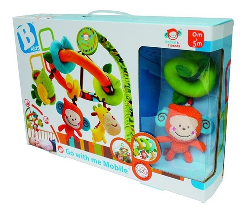 Blue Box Bkids Móvil Musical Con Animales 496 (8347)