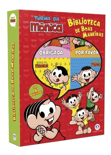 6 Mini Livros Livrinho Educativo Infantil Turma Da Mônica 