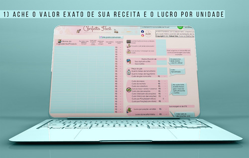 Planilha Para Precificação De Confeitaria - Confeita Fácil®