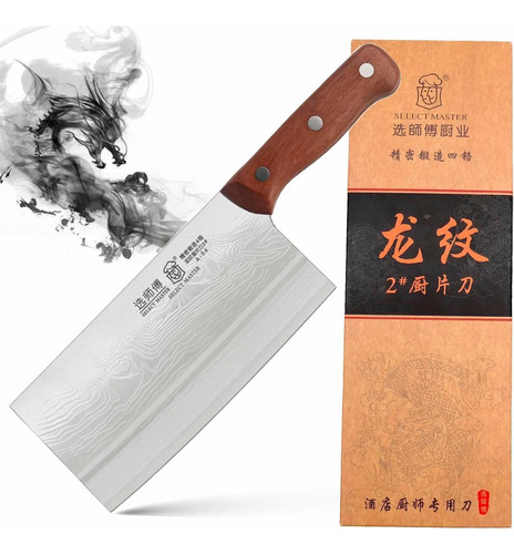 Cuchillo De Cocinero Chino - Para Verduras De Carne, Man Bwb