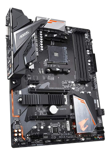 Gigabyte B450 Aorus Elite Motor De La Placa Base Amd B450 So