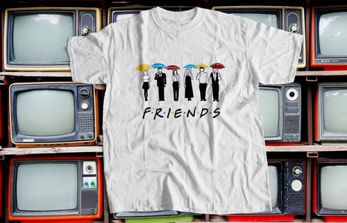 Remera Unisex Serie Friends - Varios Modelos