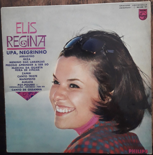 Lp Vinil (vg) Elis Regina Upa, Negrinho Ed Fr 1968 Philips