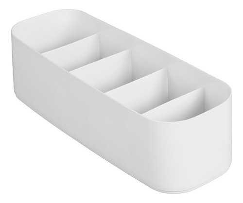 Miniso Caja De Almacenamiento Plástico Blanca 26.9x9.3x7.3 C