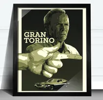 Comprar Cuadros El Gran Torino Clint Eastwood 30x40 Cm Modelo 2