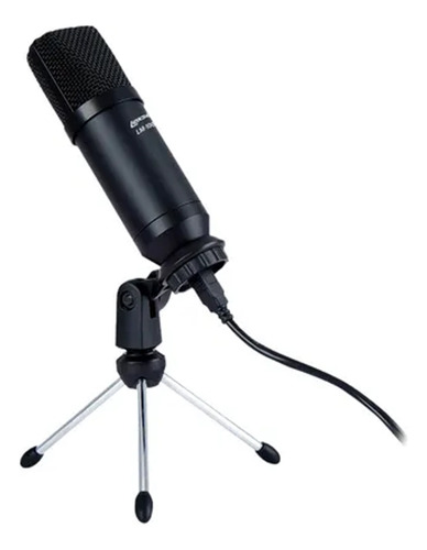 Kit De Microfone Condensador Usb Cardioide Lexsen Lm-100u