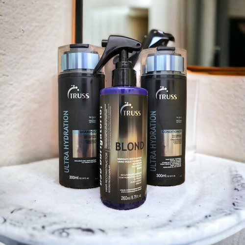 Ultra Hydration Shampoo E Condicio 300ml + Blond 260ml Truss
