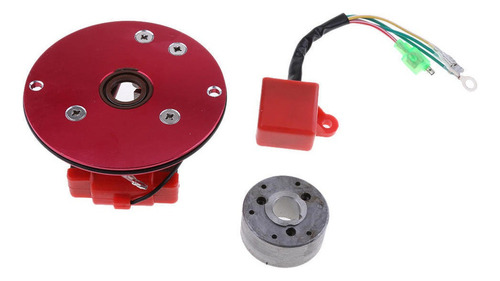 Rojo Racing Magneto Estator Rotor Cdi Para 110 125 140 Cc Mo