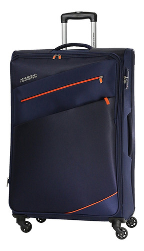 Maleta American Tourister Fiji Spinner 83cm Extra Grande Color Azul