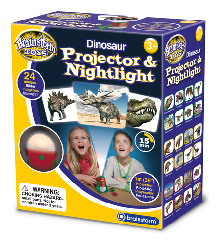Brainstorm Toys Proyector De Dinosaurio Y Luz Nocturna
